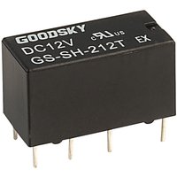 Good Sky GS-SH-212T Subminiature Relay 12V DPDT Good Sky GS-SH-212T Subminiature Relay 12V DPDT