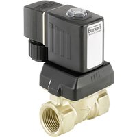 Bürkert 221 598 Solenoid Valve 24V DC G3/8 10mm 1.9m³/h Polyamide Coil