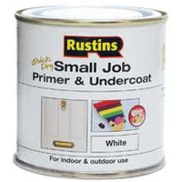 Rustins SWPU250 Small Job Primer & Undercoat White 250ml