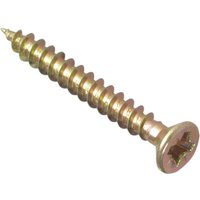 Forgefix - Multi-purpose Pozi Compatible Screw Csk st zyp 3.0 x 30MM Box 200