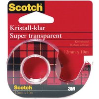 3M™ Scotch® Crystal Clear Tape, 12 mm x 10 m, 1 Roll/Pack