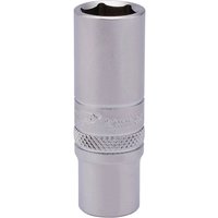 1/4 Square Drive 6 Point Deep Socket (12mm) (82142) - Draper