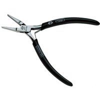 CK T3770 1-Piece Flat Nose Plier Smooth, 120mm Overall, 22mm Jaw
