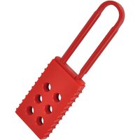 Kasp Red 1-Lock Lockout Hasp Nylon Hasp Lockout, 18 mm