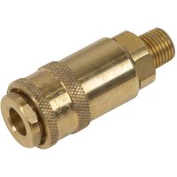 Sealey AC91 Non-corrodible Pcl Coupling Body Male 1/4"bspt, Multi