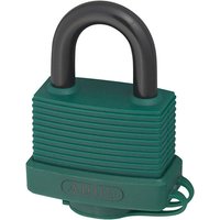 Abus - 49972 70AL/45mm Aluminium Padlock Green Keyed Alike 6401 ABUKA49972