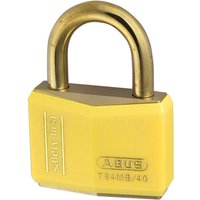 Abus - 28354 T84MB/40mm Yellow Rustproof Padlock ABUT8440YEL