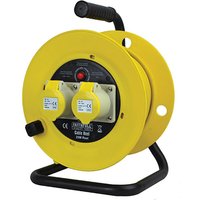 Faithfull Power Plus CR25162.5-TB Open Drum Cable Reel 110V 16A 2-...