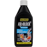 Kilrock - kbbathroom Kil-Block Bathroom Plughole Unblocker 500ml kilkbbath
