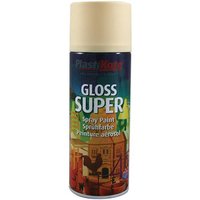 PlastiKote 440.0011112.076 Gloss Super Spray Antique White 400ml