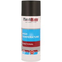 PlastiKote 440.0071018.076 Trade High Temperature Spray Paint Blac...