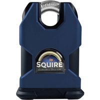 Squire - SS50CP5 Stronghold Solid Steel & Brass Padlock 50mm Closed Shackle CEN3 HSQSS50CP5