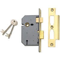 UNION Y2277-SC-3.00 2277 3 Lever Mortice Sashlock Satin Chrome 77....
