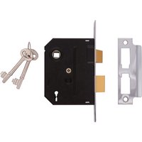 Union - J2295-CH-3.00 2295 2 Lever Mortice Sashlock Chrome Finish 76mm 3 in Box UNNJ2295CH30