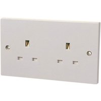 Dencon 4408NB Unswitched Socket 2-Gang 13A