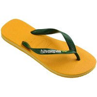 Havaianas Brasil Logo Herren Badeschuhe (Gelb 43-44 Größe) Sandalen Havaianas Brasil Logo Herren Badeschuhe (Gelb 43-44 Größe) Sandalen