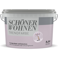 Schöner Wohnen Farbe Trendfarbe 'Donut' lila matt 2,5 l