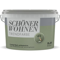 Schöner Wohnen Farbe Trendfarbe 'Olive' grün matt 2,5 l