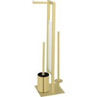 Wenko Stand WC-Garnitur 'Rivalta' 3-in-1 goldfarben