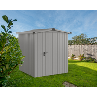 EcoStar Gerätehaus 'Euroline ESD2 Trend-Sk' graualuminium 189 x 181 x 199 cm, Einzeltür