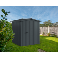 EcoStar Gerätehaus 'Euroline ESD2 Trend-Sk' anthrazitgrau 189 x 181 x 199 cm, Einzeltür
