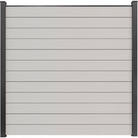 GroJa Steckzaun 'BasicLine' schmal Stecksystem weiß 180 x 180 cm