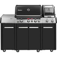 Enders Gasgrill 'Cruster IK Kitchen Oven Pro 3' schwarz, silber 147 x 121 x 69,5 cm
