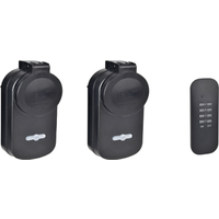 Funksteckdosenadapter-Set 3-teilig