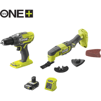 Ryobi Akku-Maschinen-Set '18 V ONE +' mit Akku und Ladegerät