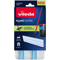 Vileda Ersatzbezug für 'H2Pro Flat Mop' Microfaser
