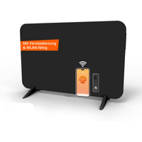 Infrarotheizung 'Smart Dual' schwarz 450 W