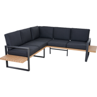 Siena Garden Gartenmöbel-Set 'Bari' anthrazit matt 2-teilig