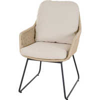 Siena Garden Sessel 'Kansas' taupe 47 x 85 x 70 cm