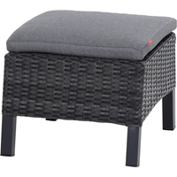 Siena Garden Hocker 'Taranto' anthrazit/matt 58,5 x 40 x 50 cm