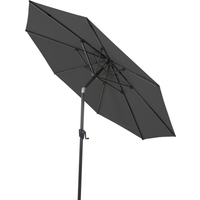 Siena Garden Mittelstockschirm 'Cedro' anthrazit/meliert Ø 300 cm