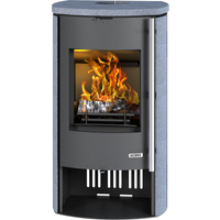 Accente International Kaminofen 'Nyborg 4.0 GTS' grau 7 kW