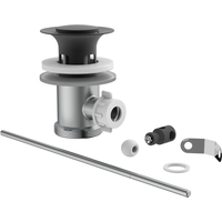 Kirchhoff Kirchhoff Exzentergarnitur schwarz matt 1 1/4", für Waschtisch