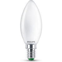 Philips Philips LED-Lampe kerzenform E14 A 60 W 806 lm matt warmweiß