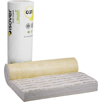 Isover Zwischensparren-Klemmfilz 'Integra ZKF 1-031' vlieskaschiert für das Steildach 220 mm