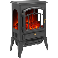 El Fuego Elektrokamin 'Como II' schwarz 2 kW