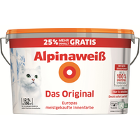Alpina Wandfarbe 'Das Original' weiß matt 12,5 l