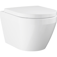 Grohe Wand-WC 'Euro Keramik' spülrandlos inklusive WC-Sitz weiß