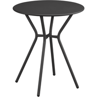 Gartentisch 'Frida' Stahl schwarz Ø 60 x 71 cm