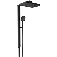 Schütte Überkopfbrause-Set 'La Palma' schwarz matt, 3 Strahlarten