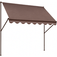 Angerer Freizeitmöbel Klemmmarkise 'Exklusiv' braun 250 x 150 cm