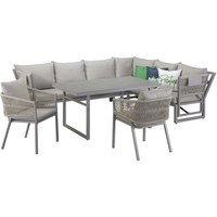 Gartenmöbelset 'Nelia' für 8 Personen Aluminium