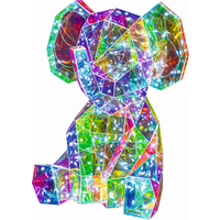 LED-Dekofigur Elefant 30 cm