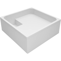 sanicomfort sanicomfort Duschwannenträger zu Stahlduschwanne weiß 90 x 90 x 15 cm