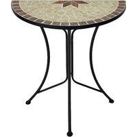 Garden Pleasure Garden Pleasure Gartentisch 'Amarillo' Stahl 60 x 30 x 70 cm