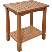 Garden Pleasure Garden Pleasure Gartentisch 'Santa Cruz' Eukalyptusholz 50 x 35 x 50 cm